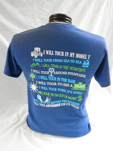 "I will tour" T-Shirts