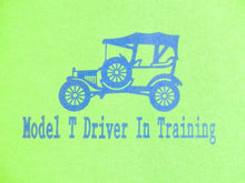 Youth "Model T Driver in Training" T-shirt